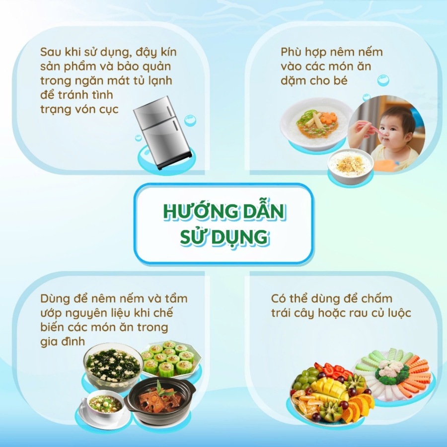 bột nêm rau củ chay