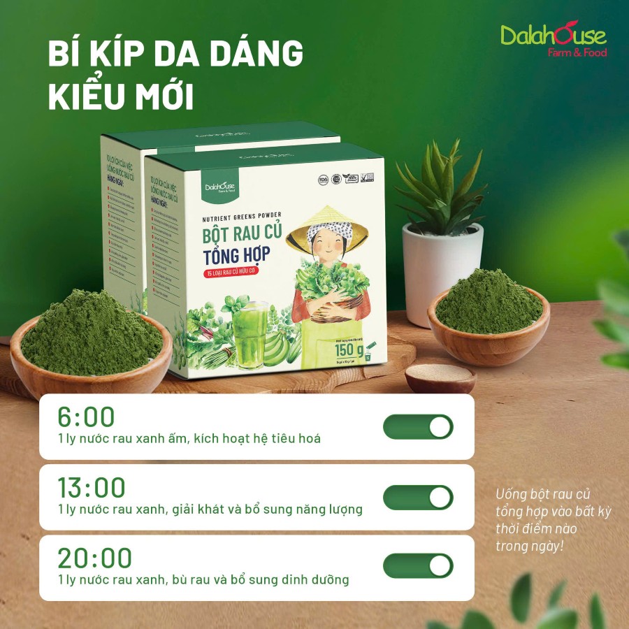 bột rau củ tổng hợp
