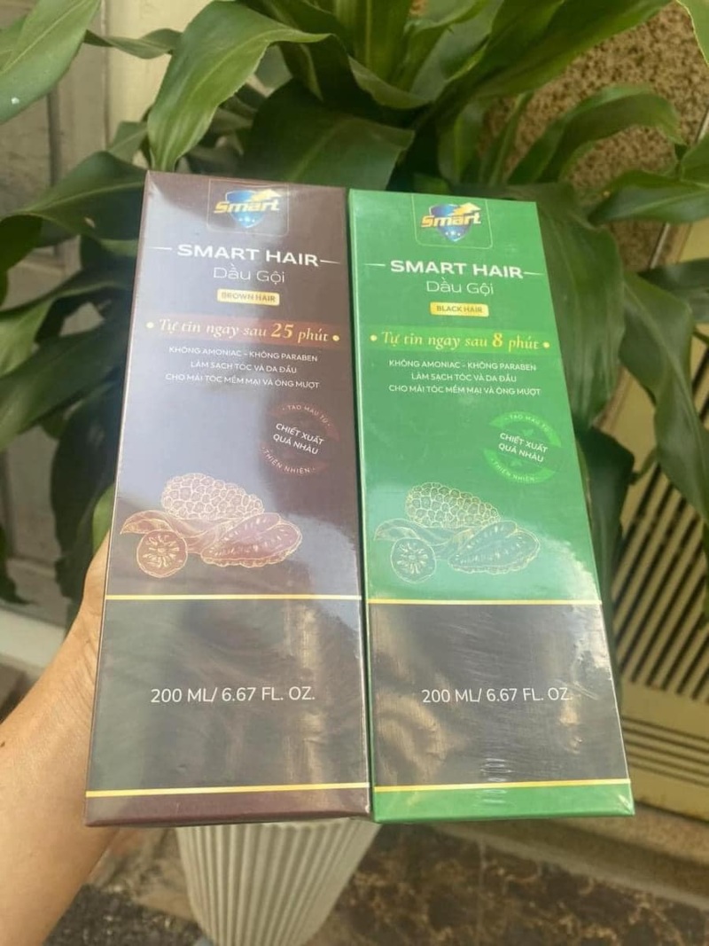 dầu gội phủ bạc smart hair