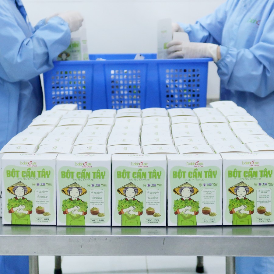 bột cần tây
