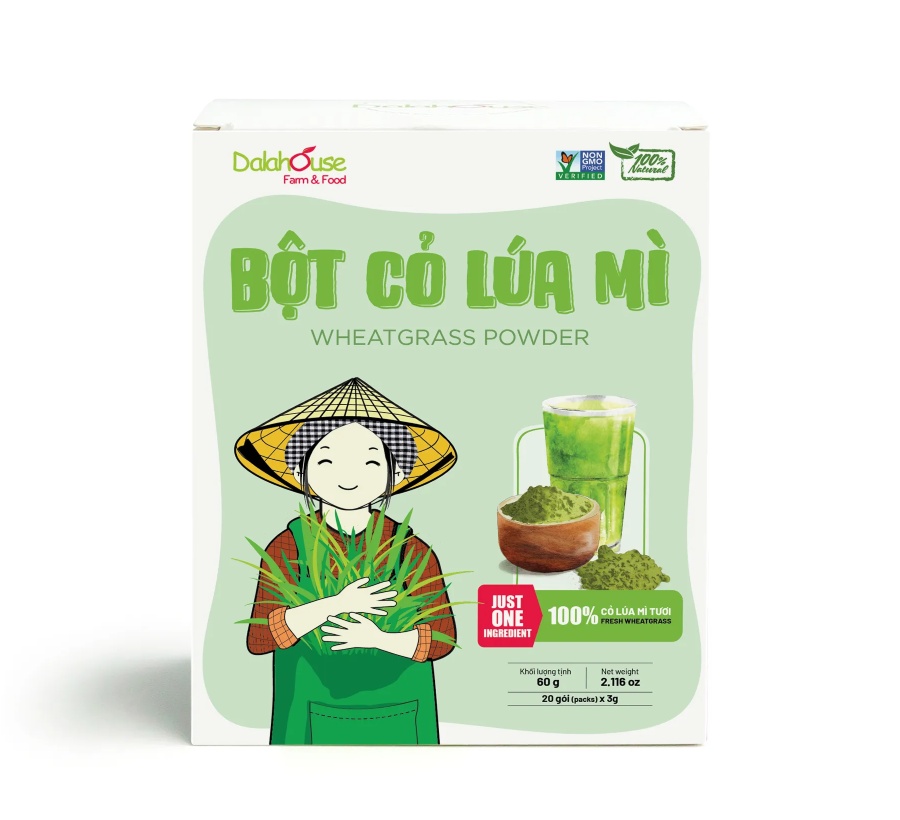 bột cỏ lúa mì