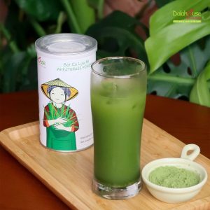 bột cỏ lúa mì hữu cơ