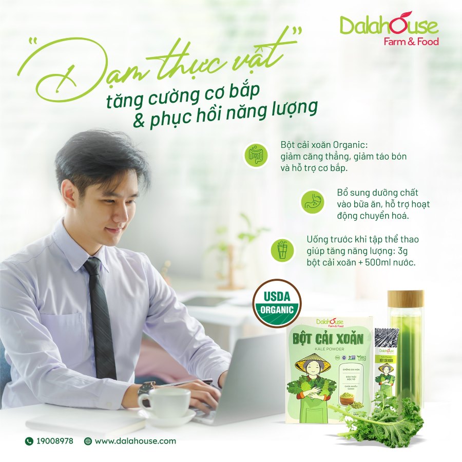 bột cải xoăn