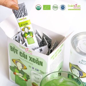 bột cải xoăn hữu cơ