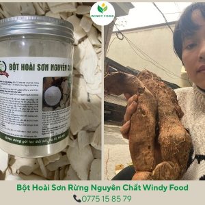 bột hoài sơn rừng