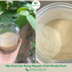 bột hoài sơn rừng, bột củ mài rừng