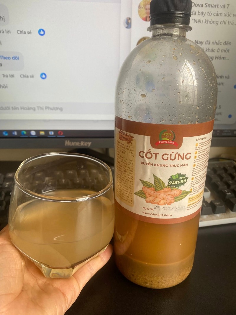 nước cốt gừng xuyên khung trục hàn