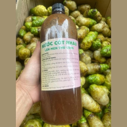 nước cốt nhàu nguyên chất