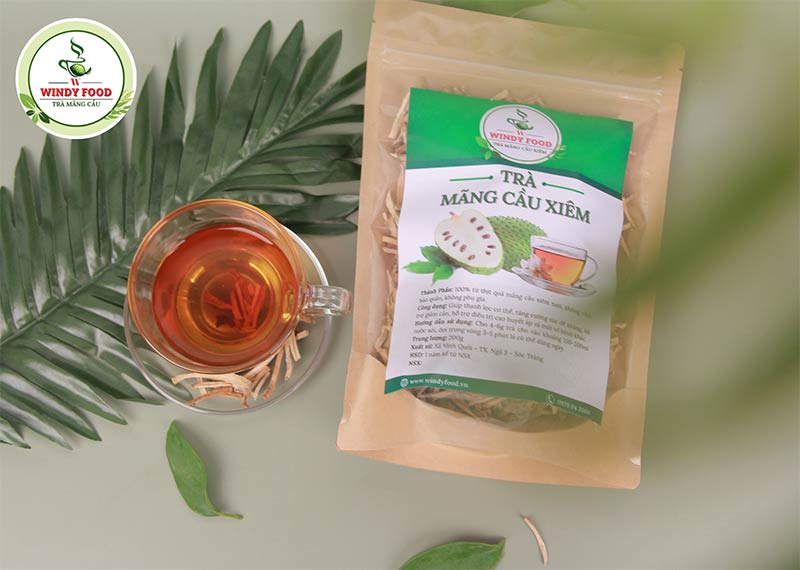 cách nhận biết trà mãng cầu