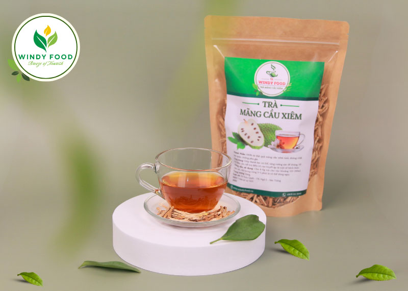 bán trà mãng cầu xiêm