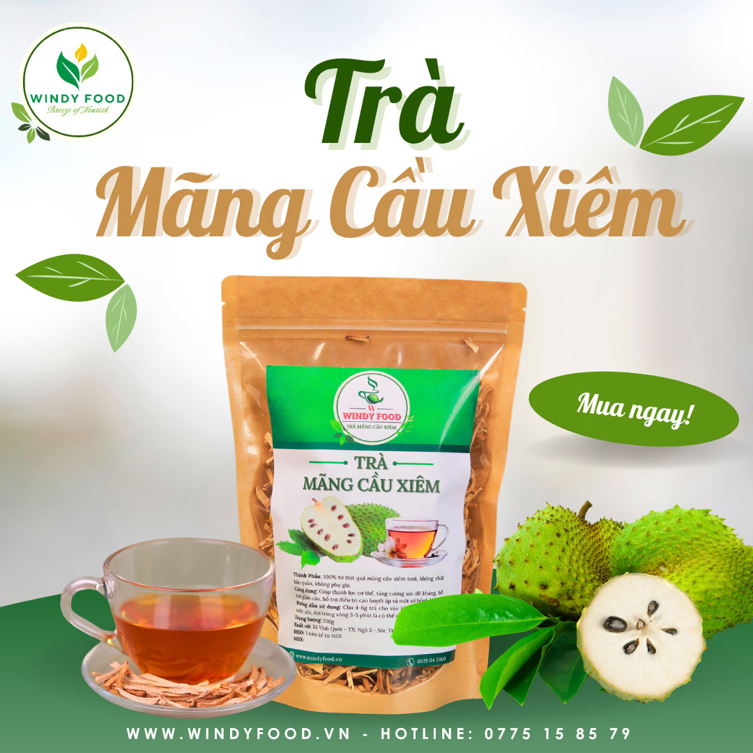 trà mãng cầu xiêm khô