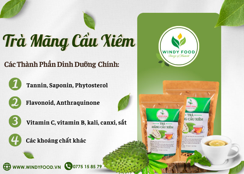 trà mãng cầu xiêm cần thơ
